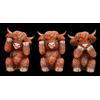 Nemesis Now Dekofigur Hochlandkuh Figuren Niente Cattivo - Kuh Decorativa