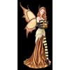 Figura Elfo Con Color Miele - Honey - Fantasy Figura Decorativa Fata Elfo Ape