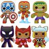 Funko Pop Lotto Pacchetto Di 6 Marvel Zenzero - Captain America Hulk Thor & Più