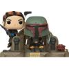 Funko Pop Moment Star Wars: The Mandalorian - Boba Fett & Fennec Shand Sul Trono