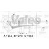 VALEO o ALTERNATIVA ALTERNATORE RIGENERATO 7700780773 PER RENAULT 25 2.8 V6 ESPACE II ALPINE V6