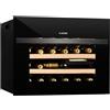 KLARSTEIN Cantinetta Vino Design, Cantinetta Vino Refrigerata a Zona Singola per Vino Rosso, Bianco e Birra, Controlli Touch, Frigo Vino Cantinetta per Esterno/Interno, 5-20°C, 51L, 24 Bottiglie