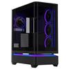 ASUS Prime AP304 TG ARGB Black Case Midi Tower Vetro Temperato No-Power ATX/mATX/Mini-ITX