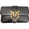 PINKO BORSA LOVE ONE MINI SLOUCHY - 105824A0QO - nero