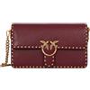 PINKO BORSA LOVE ONE SLOUCHY CLASSIC - 107664A2JG - bordeaux