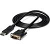 Startech.com Cavo Convertitore Startech DisplayPort Dvi m / m 1.80m [DP2DVIMM6]