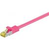 Goobay Cavo patch cat6a s / ftp 5.0m 500mhz Magenta [91623]