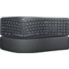 Logitech Tastiera italiano Logitech Ergo K860 per attivitta' commerciale Grafite Nero [920-010349]