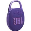 Jbl Altoparlante portatile Jbl Clip 5 Wireless/Bluetooth 5.3 7W Viola [CLIP 5 PURPLE]