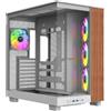 Thermaltake Case Thermaltake CA-11E-00M6WN-WS Midi-Tower ATX Bianco [CA-11E-00M6WN-WS]