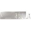 Cherry Tastiera e mouse Cherry DW 9100 Slim Wireless 1600dpi 6pulsanti Grigio Bianco [JD-9100FR-1]