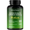 J.ARMOR Acido Alfa Lipoico 600 mg con Vitamina E, 210 Capsule Vegetali JARMOR | Integratore Alimentare Premium ad Alto Contenuto di Acido Alfa-Lipoico in Capsule HPMC Vegane, Scorta 7 Mesi, Alto Dosaggio