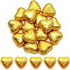 Crunier 80 Pezzi Cioccolato Monete d'Oro, Monete d'Oro Commestibili avvolte in Foglia d'Oro