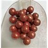 Gangemi Perle di Cereali Ricoperte di Cioccolato al Latte, Rosso e Oro, Confettate, Confezione da 1000g