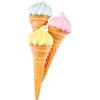 Generico 10 pezzi gelati per bambini con meringa spumiglia assortiti regalo estate compleanno