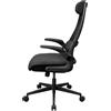 Cougar CGR-STD-BLB COUGAR Gaming/Office-Stuhl Stryder, Stoff, Schwarz