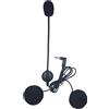 Dripio Cuffie con microfono, con cavo, compatibili con gli interfoni V6/V4, colore nero