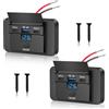 Dripio Presa USB da 12V per camper, caricabatterie da 72W con voltmetro LED