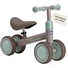 Chicco Ride-ON Quadriciclo Senza Pedali, Bicicletta Senza Pedali Equilibrio per Bambini, Guida Fluida, Ruote in gomma, Morbida Sella Antiscivolo, Manici Antiscivolo, 1-3 Anni, max 20 kg, Beige