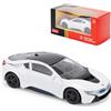 CMJ BMW i8 scala 1:43 modellino auto pressofuso - bianco | dettagliato Collectors Edition Diecast | Prodotto con licenza ufficiale