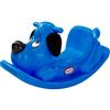 Little Tikes Cavallo a dondolo, gioco attivo per bambini, manici con impugnatura e sella stabile per sicurezza, costruzione robusta, cane, blu