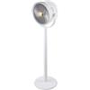 VersaGenius Ventilatore da terra portatile, 5 velocità regolabili, funzionamento silenzioso da 20 dB, altezza regolabile da 28 cm a 86,5 cm, regolazione oscillante a 360° su e giù, ventilatore per camera da letto
