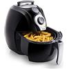 Tristar Fr-6990 Crispy Fryer XL Friggitrice ad Aria Calda, Regolazione Temperatura, 1500 W, 3.2 Litri, Comandi analogici