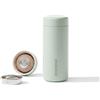 IGNISCREEK Tazza termica da 350 ml e tazza da caffè, piccola borraccia termica con contenitore interno in acciaio inox 316L, a prova di perdite, con infusore per tè, bottiglia da viaggio portatile, calda per 12