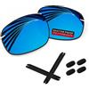 iLikeo PRO+ Lenti di ricambio in policarbonato e kit di gomma per occhiali da sole Maui Jim Breakwall MJ422