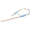 Bediffer Pickup per Chitarra Elettrica Piezoelettrica Classico, Accessorio per Strumenti Acustici Argento Blu, Materiale Metallico Resistente per Chitarristi