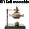 Metal UFO Steam Stirling Engine Set Science Toy Ottimo Regalo