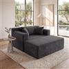 SOARS Divano Letto Singolo Pieghevole, Poltrona Letto in Velluto a Coste | Rivestimento Sfoderabile e Lavabile, 3 Cuscini, Braccioli Larghi, Divano per Salotto, Camera da Letto, 127 X 91 X 69 CM