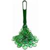 Thapncow Set da bingo magnetico, 1 pz stick magnetico e 100 pz chip, Gioco della Lotteria, accessori da tombola, gettoni da gioco, forniture per la scuola materna contatori matematici (Verde)