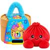 Generico Peluche Gigante Dumpling, Simpatico Cuscino Imbottito di Baozi, Decor Casa | 𝐒𝐪𝐮𝐢𝐬𝐡𝐲 Dumpling Giocattolo Antistress, Cuscino Peluche Morbido e Elastico, Giocattolo Fidget per Adulti