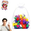 Generico 50/100/150 pezzi di mini dita medie, manine colorate che mostrano (50pcs) | il dito medio, regalo scherzoso, per calze di Natale per adulti, scherzi in ufficio, bomboniere e decorazioni da scrivania