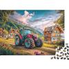 generic scena notturna animata puzzle adulti trattore rurale puzzle300 pezzi premium puzzle in legno,ragazzo ragazza puzzle gioco