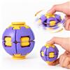 AEYAKA Helix Core Ball, Gioco Anti-Stress Rotante Ufficio - Viola L7 | Palla rotante anti-stress. Compatta 5,8cm per tasca/scrivania. Silenziosa per concentrazione, ufficio e scuola.
