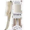 Tangle Teezer The Ultimate Detangler Chrome Spazzola mini | Spazzola districante capelli lisci/ricci|I dentini su due strati riducono la rottura|Oro champagne|Capelli bagnati e asciutti