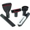vhbw Set di bocchette da 5 pzz. Compatibile con Kärcher WD 3.200, WD 3.500 P, WD 3.300 M, WD 3 aspirapolvere - 35 mm Grigio/Rosso/Bianco