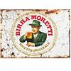 Sawfish® Birra Moretti - Targa in metallo per cucina, stile retrò, vintage, 10 x 15 cm, 20 x 15 cm, 20 x 30 cm, 30 x 40 cm, 40 x 60 cm, per pub, capanno, bar, ufficio, casa, camera da letto, sala da