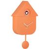 Karlsson Sudehill Karlsson KA5768OR - Orologio a cucù da Parete Moderno a Pendolo, Colore: Arancione