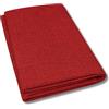 Generico SOLOVO Copritutto Telo Arredo Gran Foulard Loneta Rosso Matrimoniale | Lo Metti Dappertutto, Telo Arredo Versatile, Per Divano, Letto o Poltrona, Fantasia Tinta Unita
