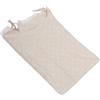 Didiseaon Fodera per Cesto Biancheria, Rettangolare 45x35x58 Cm | Removibile e Lavabile, Protegge i Capi da Strappi, per Cesti in Filo e Contenitori Utili, Beige