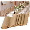 BAOSROY Runner da Tavola Juta, 30x275cm - Per Feste, Matrimoni ed Eventi