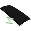 Tex family FEDERA BOBBY UNA PIAZZA E MEZZA MISURA cm. 55 X 140 - Nero