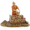 Moranduzzo Muratore per Presepe da Cm 10 Scala 1:20 - Statuine Presepe Indistruttibili - Stile 700', Pittura Rifinita a Mano, Prodotto Ufficiale, Made in Italy, Scultore M. Landi