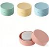 MYLERCT 4 Pezzi Portasapone da Viaggio, 8cm Portatile Porta Saponetta | Plastica Scatola Sapone, PP Impermeabile, con Copertura, Antipolvere, 4 Colori, adatto per Bagno, Viaggio, Palestra e Scuola