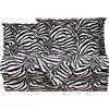 Smart Deco Home Completo letto lenzuola federe letto stampa fantasia animalier 100% Cotone Made in Italy MATRIMONIALE ZEBRATO