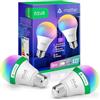 NOUS Lampadina Matter E27, Smart WIFI RGB, Compatibile con Alexa, Home Assistant, Apple HomeKit, Casa Intelligente, telecomando, Lampada LED che Cambia Colore, Llampadina RGB, WiFi 2,4 GHz