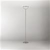 Perenz Piantana Moderna Metallo Grigio Led 30W Dimmerabile Ip20